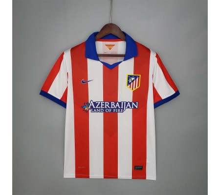 Atletico Madrid 14/15 Home Red&White Soccer Jersey